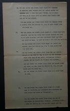 Load image into Gallery viewer, 1960s White Owl Cigar Radio Advertisement Original Scripts Ad Feat. Babe Ruth ++