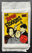 Load image into Gallery viewer, 2 Sealed Pacific Trading Card Packs 1983 Leave It To Beaver + 1985 Three Stooges