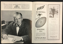 Load image into Gallery viewer, 1947 Dartmouth v Yale Football Bowl Program Bulldogs vs Big Green George HW Bush