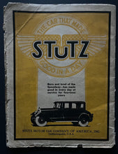 Load image into Gallery viewer, 1925 13th Annual Indy 500 Vintage Car Racing Program Peter DePaolo Winner