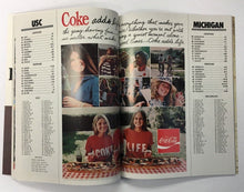 Load image into Gallery viewer, 1977 Rose Bowl Program USC vs Michigan Football Pasadena California NCAA