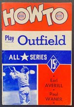 Load image into Gallery viewer, 1941 How To Play Baseball Booklet Vol. 4-8 INTL Baseball School All Star Series