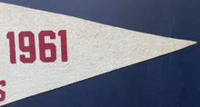 Load image into Gallery viewer, Oversized 1961 National League Champion Cincinnati Reds Team Photo Pennant MLB