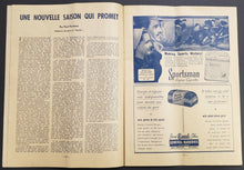 Load image into Gallery viewer, 1953 Forum Sports Magazine Program Montreal Royals vs Sherbrooke Phoenix Hockey