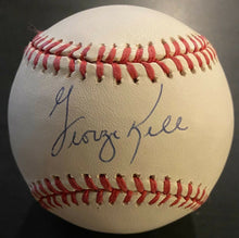 Load image into Gallery viewer, George Kell Signed Bobby Brown Baseball Autographed MLB Detroit Tigers HOF JSA