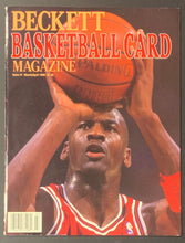 Load image into Gallery viewer, 1990 Beckett Basketball Magazine Issue #1 Michael Jordan Front Cover