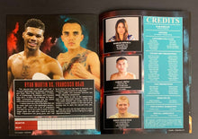 Load image into Gallery viewer, 2017 Middleweight Title Fight Boxing Program + Ticket Alvarez vs Golovkin