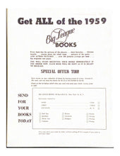 Load image into Gallery viewer, 1959 Pittsburgh Pirates Official MLB Baseball Yearbook Vintage Forbes Field 50th