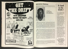 Load image into Gallery viewer, 1988 NFL Football Playoff Program Cleveland Stadium Browns vs Baltimore Colts