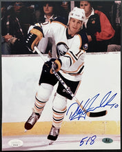 Load image into Gallery viewer, Dale Hawerchuk Autographed NHL Hockey Photo Signed Sabres 518 Inscription JSA