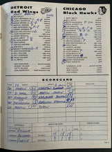 Load image into Gallery viewer, 1972 Gordie Howe Number Retiring Detroit Olympia NHL Hockey Program Red Wings