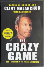 Load image into Gallery viewer, Clint Malarchuk The Crazy Game Autographed Paperback Book Signed Autobiography