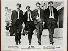 Load image into Gallery viewer, 1964 Vintage The Beatles Come To Town Short Subject Movie Promotional Photo