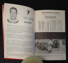 Load image into Gallery viewer, 1963-64 Toronto Maple Leafs Vintage NHL Hockey Media Guide Information Book