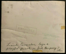 Load image into Gallery viewer, 1940 Type 1 Photo NHL Star Lionel Conacher + Boxing Legend Jack Dempsey Turofsky