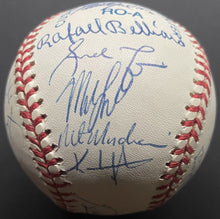 Load image into Gallery viewer, 1997 Atlanta Braves Team Signed Rawlings Baseball 23 Autos Maddux Smoltz JSA LOA