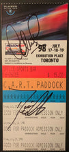 Load image into Gallery viewer, 1998 Molson Indy Exhibition Place Signed Race Ticket Autographed Franchitti +