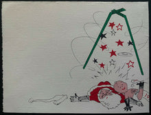 Load image into Gallery viewer, 1973 Tulsa Oilers Ray Miron Head Coach Autographed Signed Hockey Christmas Card