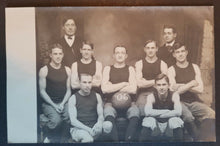 Load image into Gallery viewer, 1906 Unknown Basketball Team Unposted Postcard Vintage