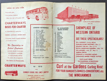Load image into Gallery viewer, 1967 Vintage London Nationals vs St. Catharines Black Hawks Hockey Program
