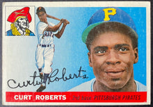 Load image into Gallery viewer, 1955 Topps Baseball #107 Curt Roberts Pittsburgh Pirates Vintage MLB Card
