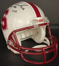 Load image into Gallery viewer, Andrew Luck Autographed Stanford Cardinal Signed Mini Helmet 82 TDs NCAA Panini