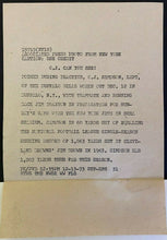 Load image into Gallery viewer, 1973 NFL Football Photo Buffalo Bills OJ Simpson Days Before Rushing Record LOA