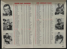 Load image into Gallery viewer, 1963 NFL Season Televiewer and Insert Ford Motor Company VTG