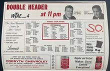 Load image into Gallery viewer, 1966 Los Angeles Dodgers vs. Pittsburgh Pirates Program MLB Baseball Vintage