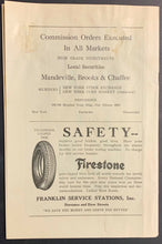 Load image into Gallery viewer, 1929 Rhode Island Reds Can-Am Hockey Program vs Philadelphia Arrows Unscored