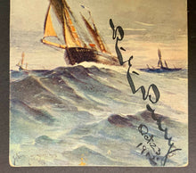 Load image into Gallery viewer, Robert Peary Signed Raphael Tuck & Sons Postcard Explorer Rare Autograph JSA LOA