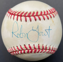 Load image into Gallery viewer, Robin Yount Autographed Rawlings OMLB Baseball Signed JSA Milwaukee Brewers HOF