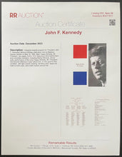Load image into Gallery viewer, President John F. Kennedy Birthday Celebration Program Madison Square Garden LOA