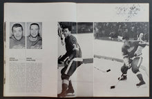 Load image into Gallery viewer, 1967-1968 NHL Detroit Red Wings Yearbook Autographed By Crozier Smith, Anderson
