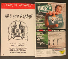 Load image into Gallery viewer, 1999 NHL Hockey Stanley Cup Playoffs Program Pittsburgh Penguins vs New Jersey