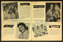 Load image into Gallery viewer, Signed Rock Concert Program Rare Autographs x28 Chuck Berry Joe Smith + JSA LOA
