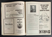 Load image into Gallery viewer, 1979 Edmonton Coliseum NHL Hockey Program WHA Championship Avco Cup Final Game 1