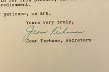 Load image into Gallery viewer, 1959 NHL Hockey Vintage Letter New York Rangers Fan Club Letterhead