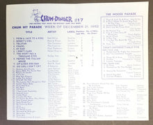 Load image into Gallery viewer, 1962 1050 Chum Chart Radio Station Survey Music Toronto Ned Miller