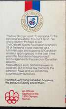 Load image into Gallery viewer, 1976 Summer Olympics Montreal Schedule Sponsored O'Keefe Brewery Very Rare