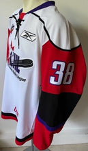 Load image into Gallery viewer, Lucas Lessio Signed Team Orr Game Issued CHL Top Prospects Hockey Jersey LOA OHL