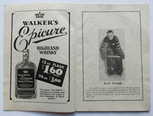 Load image into Gallery viewer, 1932 Montreal Forum NHL Program Montreal Maroons vs NY Rangers Lionel Conacher