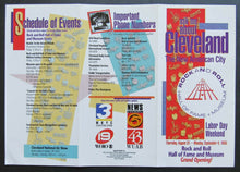 Load image into Gallery viewer, 1995 Grand Opening Brochure For Cleveland's Rock & Roll Hall Of Fame & Museum