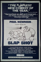 Load image into Gallery viewer, 1977 Slap Shot Full Sheet Stamped Original Movie Poster Paul Newman Vintage
