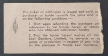 Load image into Gallery viewer, 1962 Maple Leaf Gardens Hockey Ticket Stub Toronto Maple Leafs New York Rangers