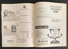 Load image into Gallery viewer, 1978 Northlands Coliseum Hockey Program Oilers vs Stingers Wayne Gretzky Rookie