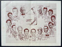 Load image into Gallery viewer, 1956 Signed x15 Sports Dinner Program Jackie Robinson Autographed MLB JSA LOA