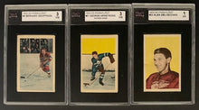 Load image into Gallery viewer, 1952-53 Parkhurst Hockey Cards Full Set NHL Horton Rookie RC Graded x10 KSA 1-4