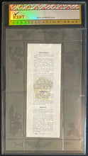 Load image into Gallery viewer, 1981 World Series Baseball Ticket Game 1 New York Yankee Vs Dodgers MLB icert