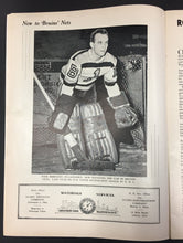 Load image into Gallery viewer, 1944 Boston Garden Program Bruins vs Rangers Vtg Hockey NHL RECORD BIG WIN